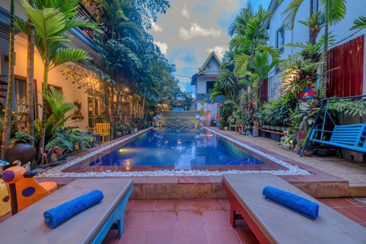 Asanak D'Angkor Boutique Hotel Сием Реап Екстериор снимка
