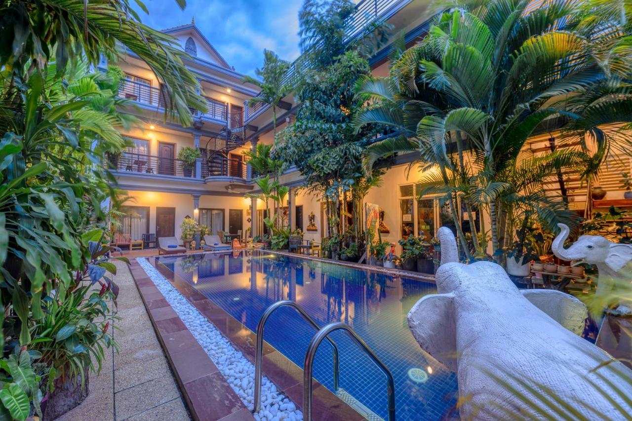 Asanak D'Angkor Boutique Hotel Сием Реап Екстериор снимка