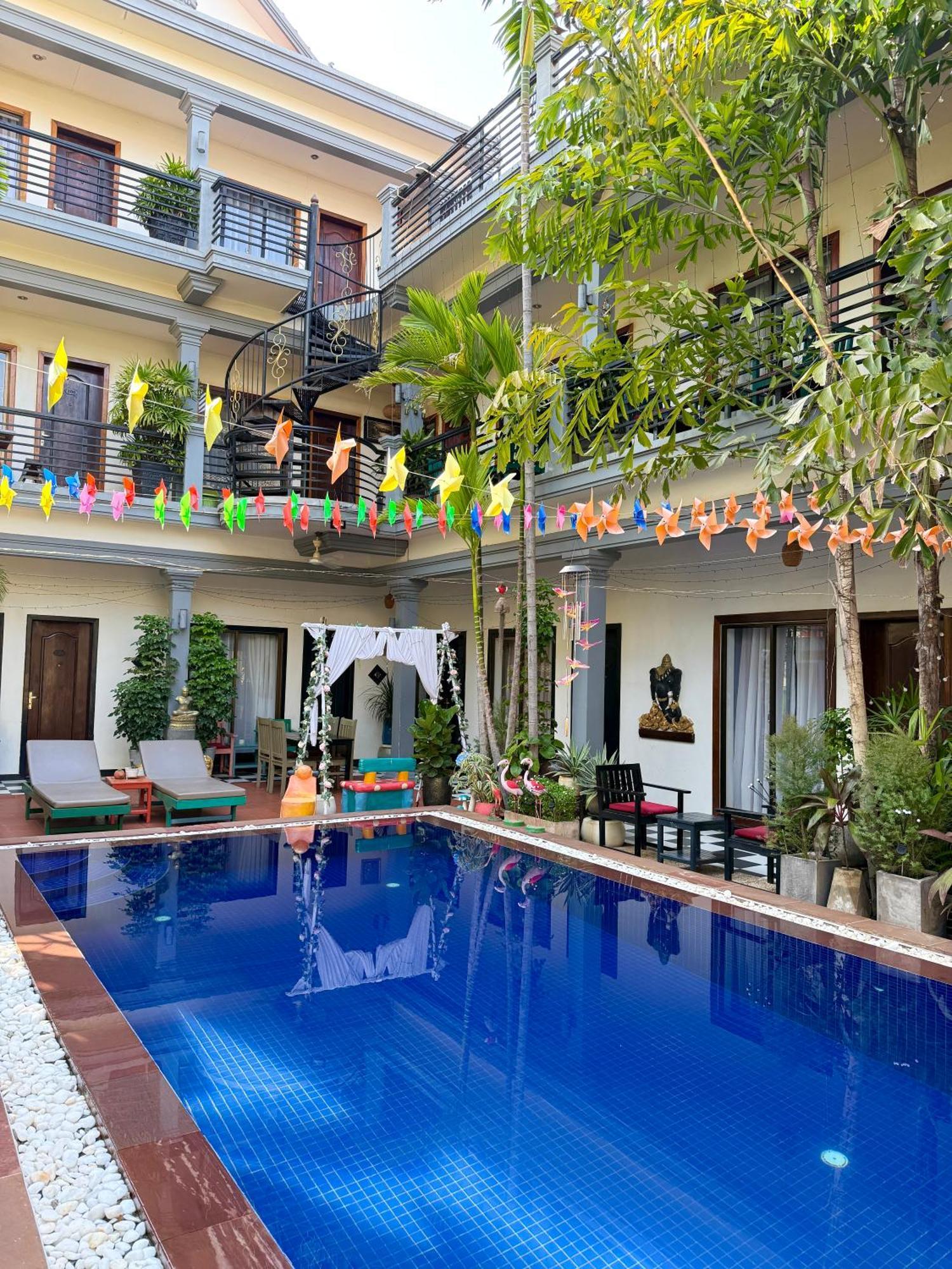 Asanak D'Angkor Boutique Hotel Сием Реап Екстериор снимка